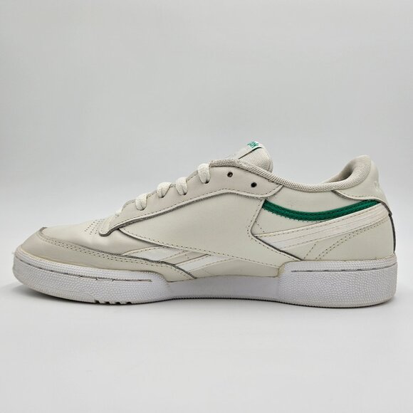 Reebok Women's Club C 85 Tennis Sneakers White Green Leather FV1995 Size 9.5 - Picture 10 of 13